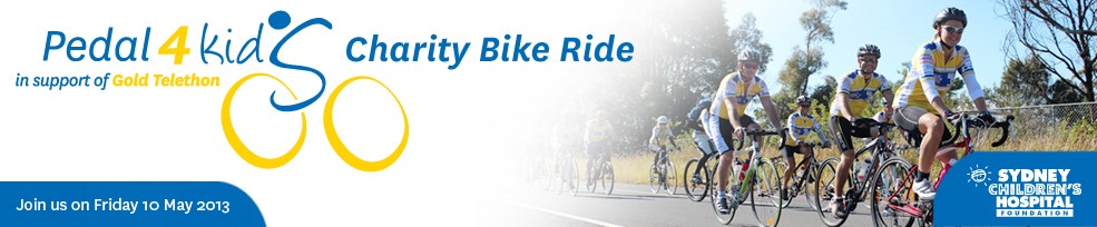 Sydney Children's Hospital Pedal 4 Kids